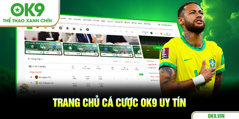 Trang chủ cá cược ok9 uy tín
